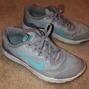 Nike Tennis Shoes Mint Blue Swoosh
